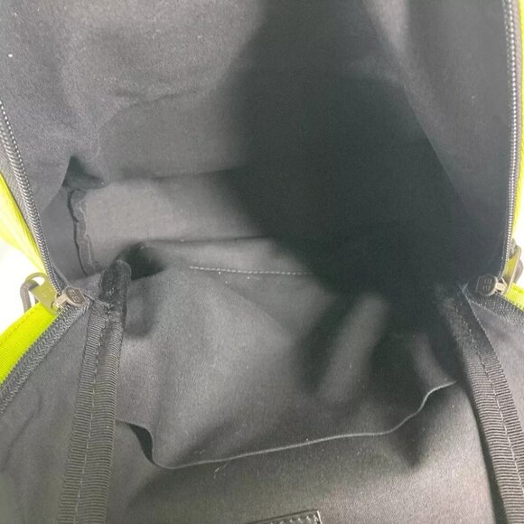 BALENCIAGA 558163 Explorer logo bag backpack Backpack Nylon canvas yellow/Black - Picture 16 of 16